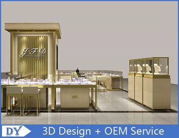 OEM Custom Luxury Glass Perfumery Showcase Counter Với đèn LED