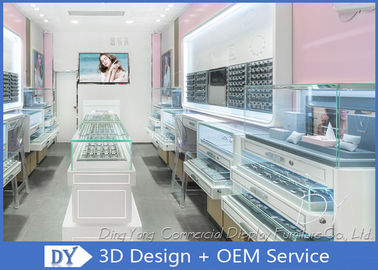 Các cửa hàng trang sức sáng tạo với MDF + kính + LED + khóa / đồ nội thất cửa hàng trang sức