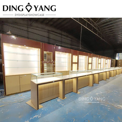 chất lượng  Frameless Wooden Jewellery Glass Display Cabinet Factory, Professional Custom Made Jewelry Showcases Manufacturer nhà máy