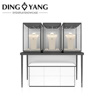 Nhà máy trưng bày đồ trang sức cao cấp, nhà sản xuất hộp trưng bày đồ trang sức bằng gỗ và thủy tinh chuyên nghiệp