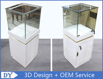 MDF đồ trang sức trưng bày tủ với khóa OEM 450 X 450 X 1250MM