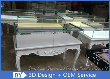 Thiết kế 3D đồ trang sức bằng gỗ kính màn hình với kích thước khóa 1200X550X950MM