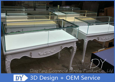 Thiết kế 3D đồ trang sức bằng gỗ kính màn hình với kích thước khóa 1200X550X950MM