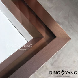 Thép không gỉ 1200X550X960MM Vỏ hiển thị đồ trang sức