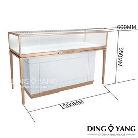 Các vỏ hiển thị đồ trang sức bán lẻ OEM có khung kim loại
