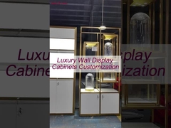 Thang trưng bày đồ trang sức MDF đương đại / Tủ trưng bày đồ trang sức